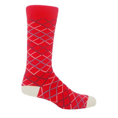 Hastings Men's Socks - Crimson
