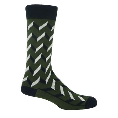 Calcetines Optical Hombre - Earth