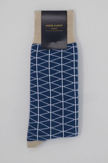 Chaussettes Homme Tritile - Bleu Royal 2