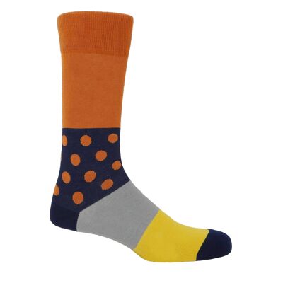 Mayfair Herrensocken - Burnt Orange