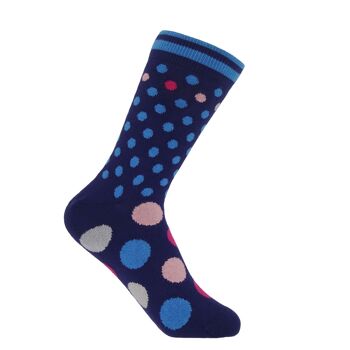 Chaussettes Femme Mary - Marine 1