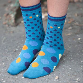 Chaussettes pour femmes Mary - Peacock 3