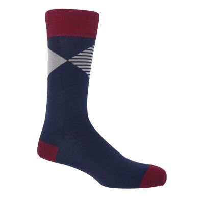 Chaussettes Homme Big Diamond - Navy