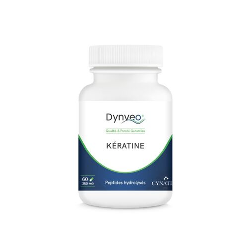 Hydrolysat de Kératine 250 mg - 60 gélules