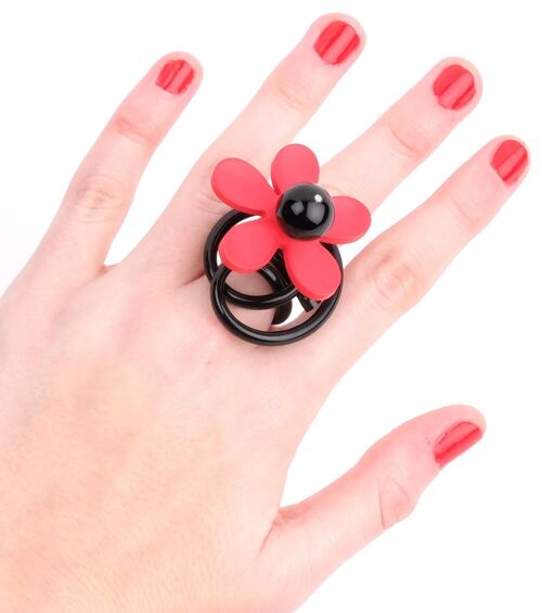 Bague Super Flower Samuel Coraux