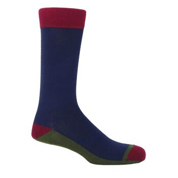 Chaussettes Homme Burgess - Navy 1
