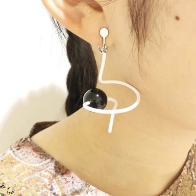 Camille Samuel Coral earrings
