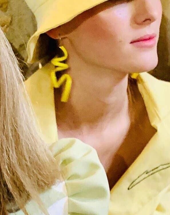 Samuel Koralle Zig Ohrringe