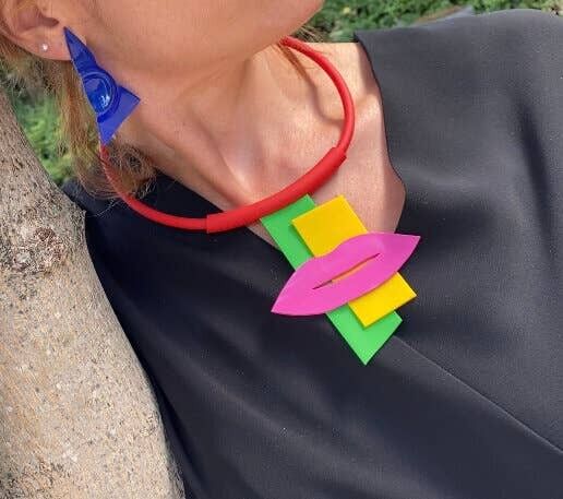 Pop Mouth Halskette Samuel Korallen