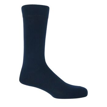 Chaussettes classiques pour hommes - Marine 1