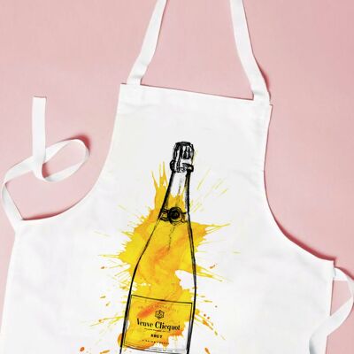 Champagne- Veuve Cliquot Apron