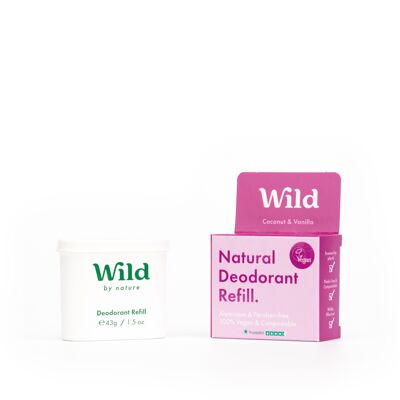 Wild Coconut & Vanilla Deodorant Refill 43g