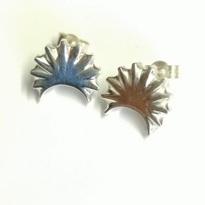 Sunrise/Sunset earstuds made from Silver