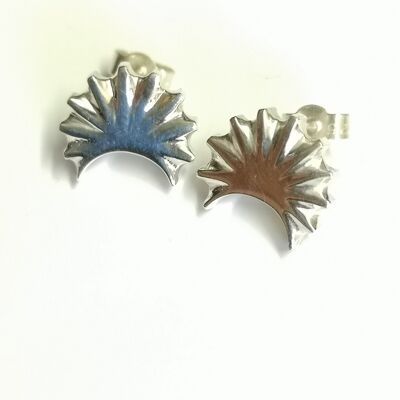 Sunrise/Sunset earstuds made from Silver