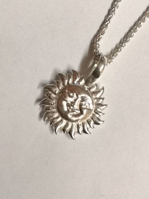 Sun and Moon pendant