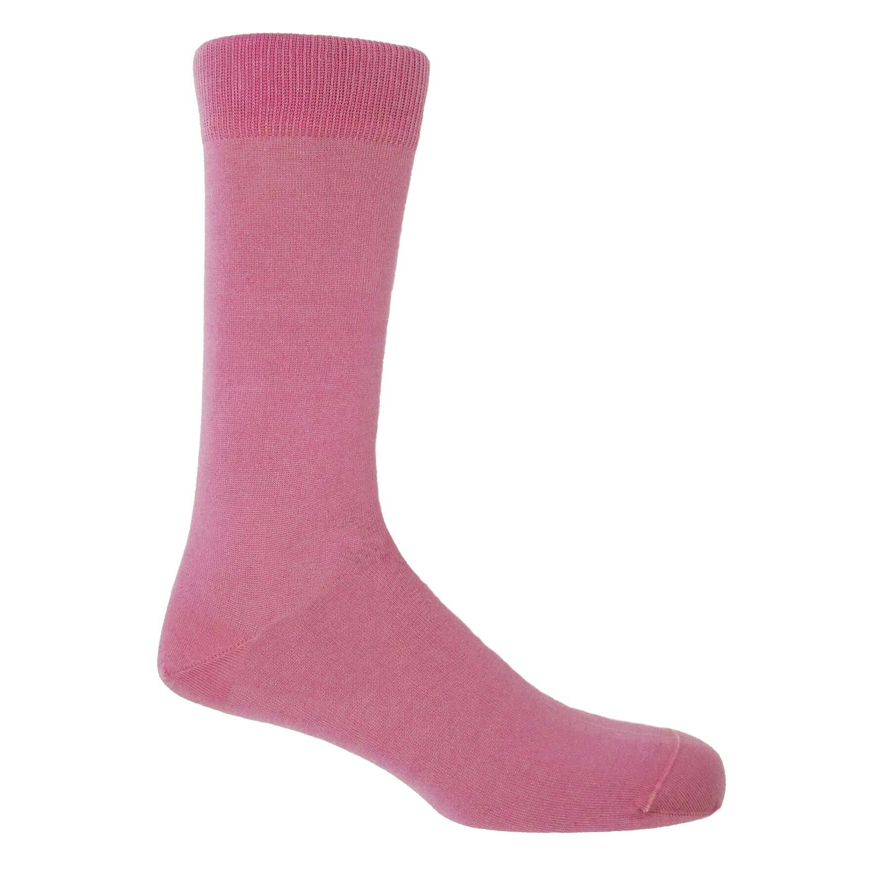 Klassische Herrensocken - Pink
