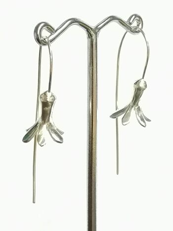 Sceau de Salomon, Boucles d'oreilles pendantes en argent 3