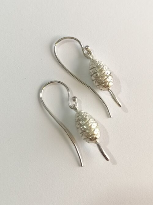 Pine Cone Silver ear drops