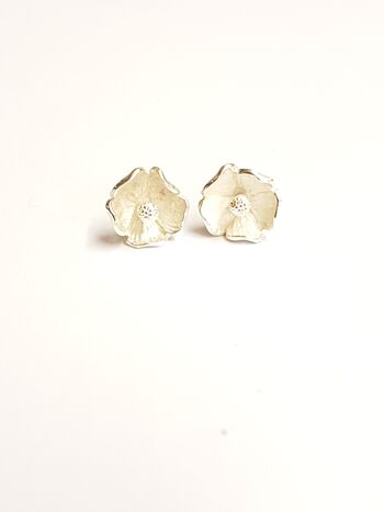 Boucles d'oreilles en argent Rockrose 3