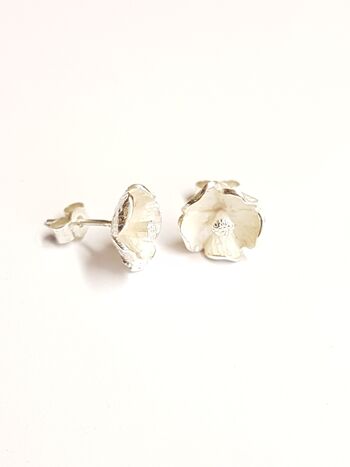 Boucles d'oreilles en argent Rockrose 5