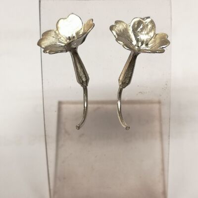 Pendientes Primrose de Plata