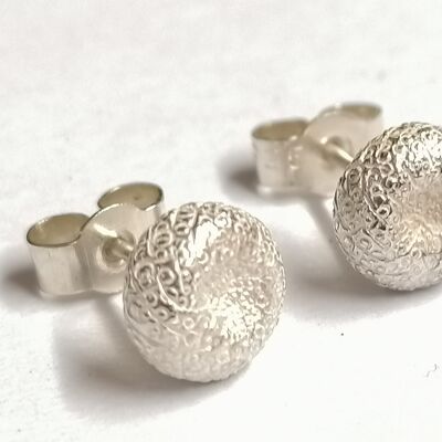 Bud studs made from Silver