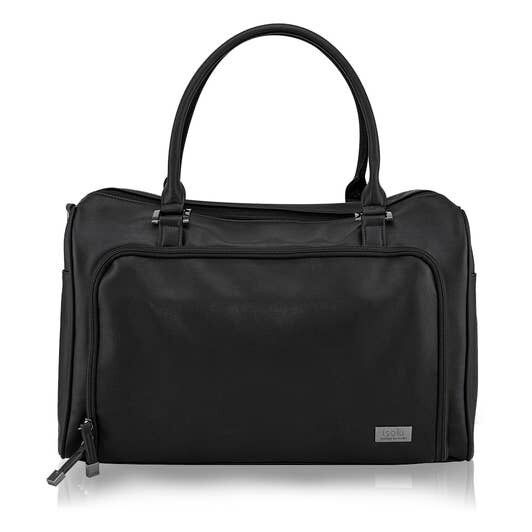 Bolso Satchel Doble Cremallera - Onyx