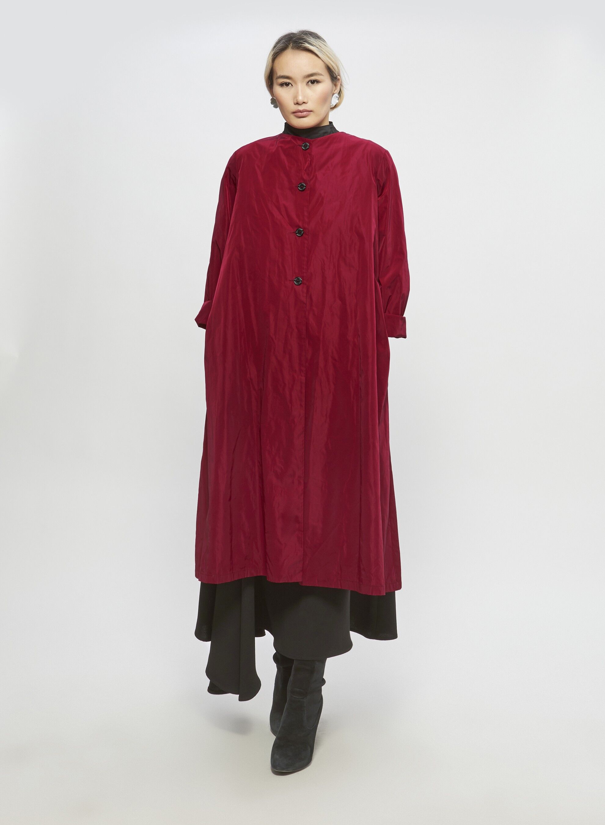 TRENCH LUNGO MARRONESE