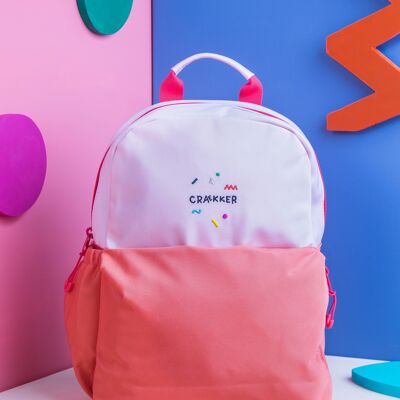 ROOK   RUCKSACK  ROSA-ORANGE-FUCHSIA