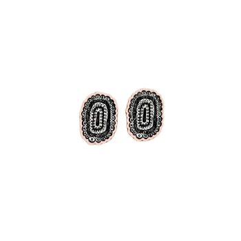 Boucles d'oreilles Uni Mini - Rose 1