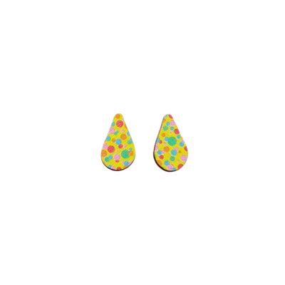 Sade Mini Earrings - Yellow