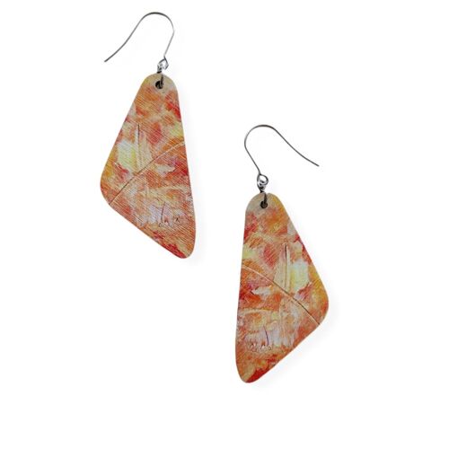 Small yet full of life Earrings Midi - Orange