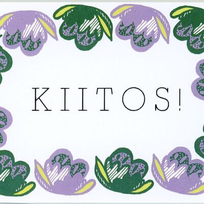 Symppis Kiitos! Postcard