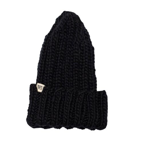 Riemu Wool Beanie - Black