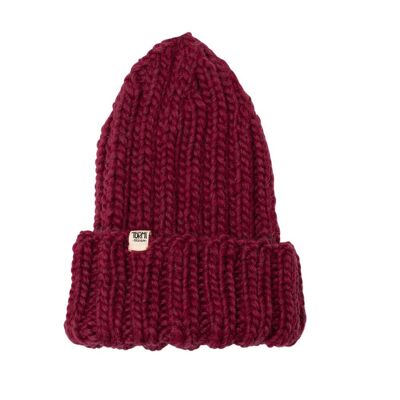 Riemu Wool Beanie - Mulberry