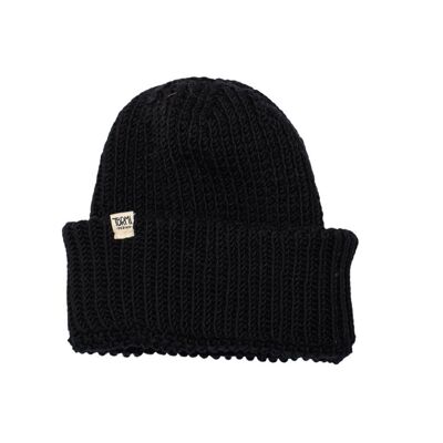 Ramppa Merino Wool Beanie - Black