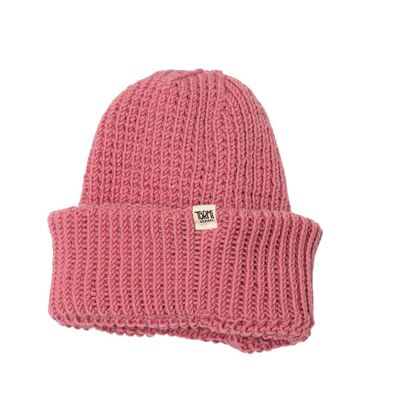 Gorro Rampa Lana Merino - Rosa