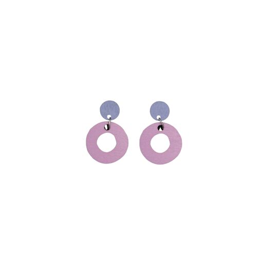 Donitsi Earrings - Lavender/pink