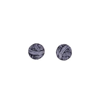 Boucles d'oreilles Mini Kerä - Noir 1