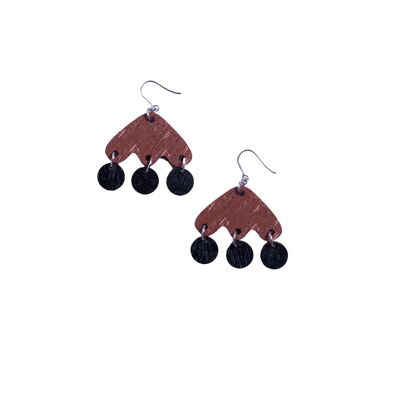 Tuuli Earrings - Brown