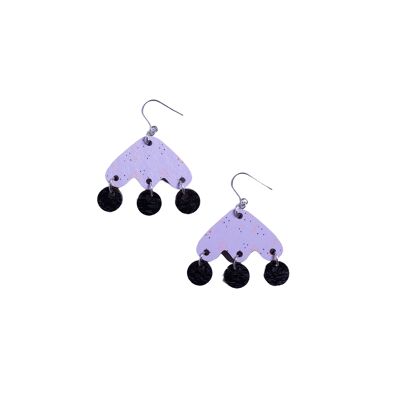 Boucles d'oreilles Tuuli - Lilas