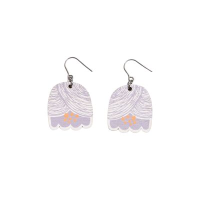 Petunia Earrings - Lila