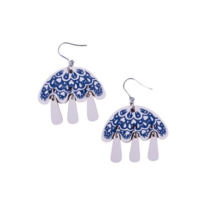 Boucles d'oreilles Lumme - Bleu