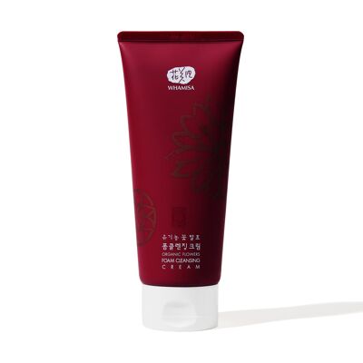 Organic Flowers Foam Cleansing Cream 200ml