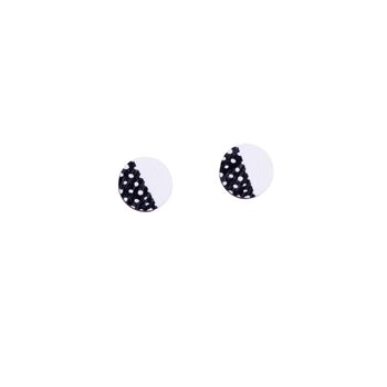 Boucles d'oreilles Mini Leikki - Blanc 1