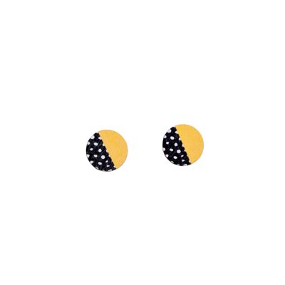 Leikki Mini Earrings - Yellow