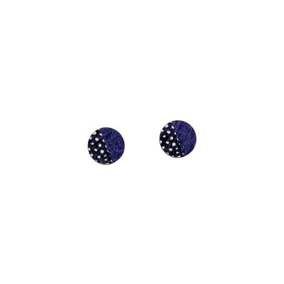 Leikki Mini Earrings - Purple