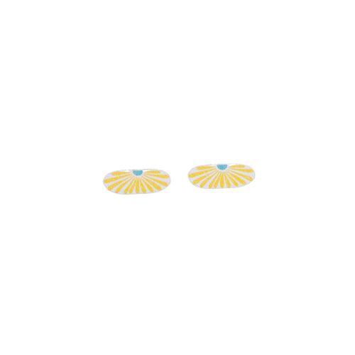 Auringonkukka Mini Earrings - yellow