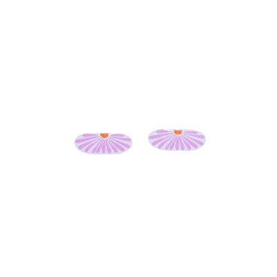 Mini orecchini Auringonkukka - rosa