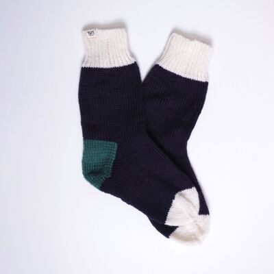 Wool Socks - 33-35 - BLACK